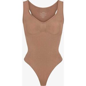Skims seamless sculpt thong shaping bodysuit size XS in Sienna NWOT